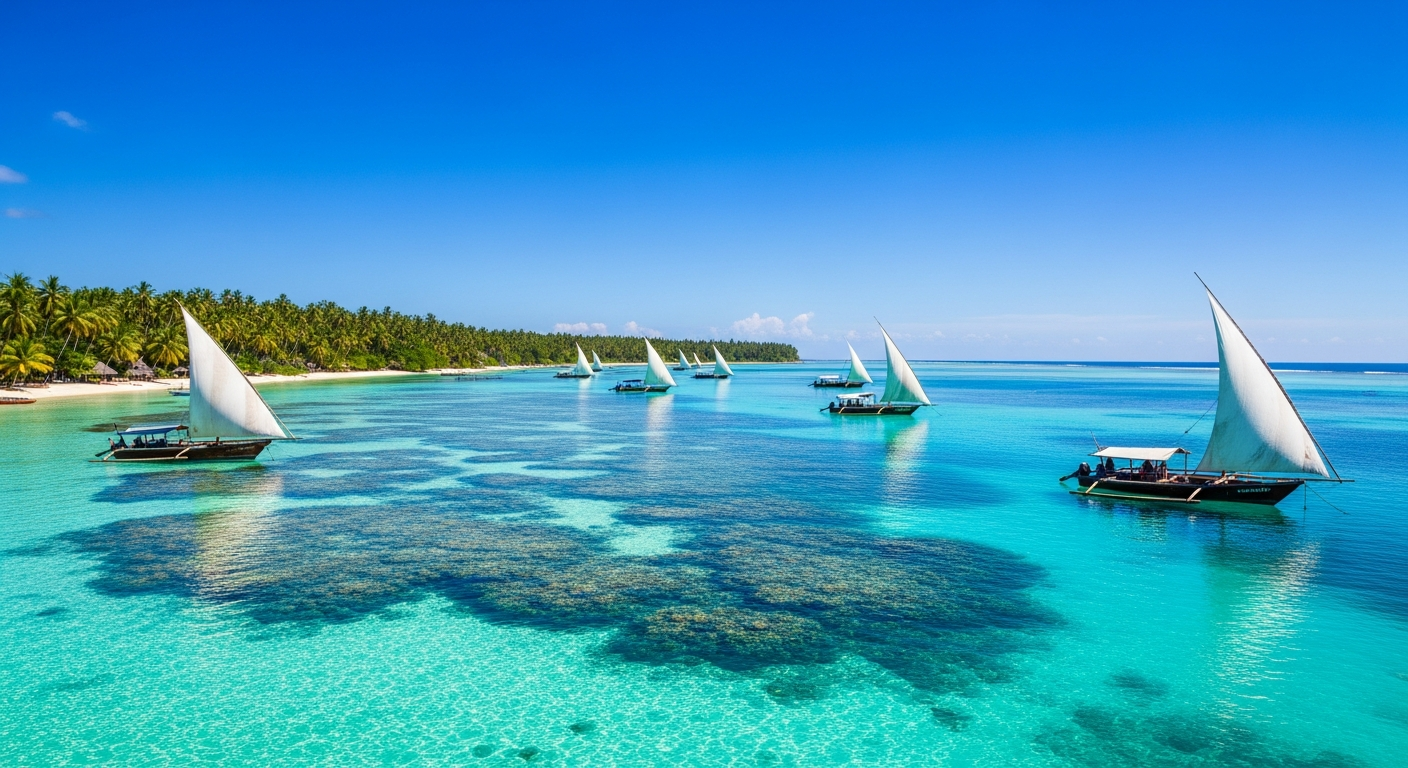 Blue Lagoon Zanzibar Snorkeling & Dhow Tours